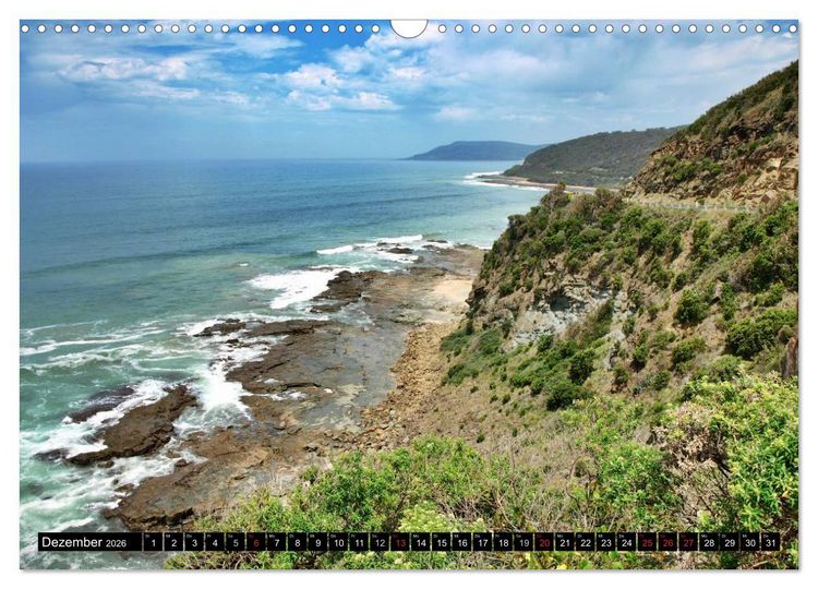 Produktbild: Australien - Die Great Ocean Road (Wandkalender 2026 DIN A3 quer), CALVENDO Monatskalender