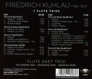 Produktbild: Kuhlau:7 Flute Trios