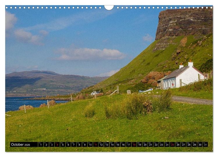 Produktbild: Mull, Staffa, Skye, Iona The Inner Hebrides (Wall Calendar 2026 DIN A3 landscape), CALVENDO 12 Month Wall Calendar