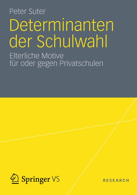 Produktbild: Determinanten der Schulwahl