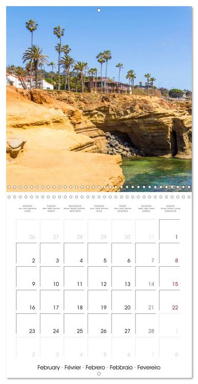 Produktbild: SAN DIEGO Coastal city with flair (Wall Calendar 2026 12 &times; 12 Inch) CALVENDO 12 Month Wall Calendar