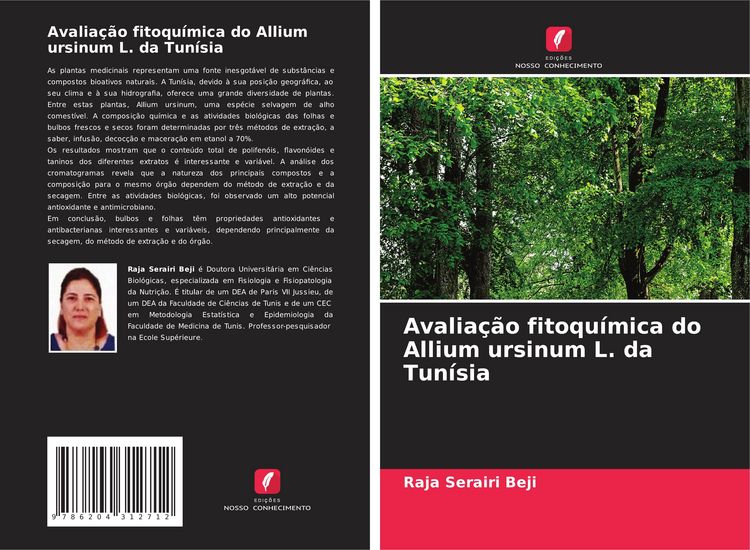Produktbild: Avalia&ccedil;&atilde;o fitoqu&iacute;mica do Allium ursinum L. da Tun&iacute;sia