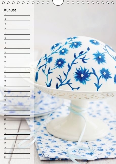 Produktbild: Geb&auml;ck-Couture K&uuml;chenplaner (Wandkalender immerw&auml;hrend DIN A4 hoch)