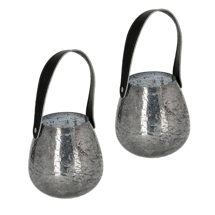 Produktbild: HTI-Living Kerzenhalter 2er Set Windlicht Kerzenhalter 2er Set Windlicht