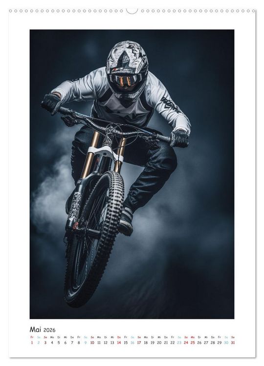 Produktbild: BMX Action (hochwertiger Premium Wandkalender 2026 DIN A2 hoch), Kunstdruck in Hochglanz
