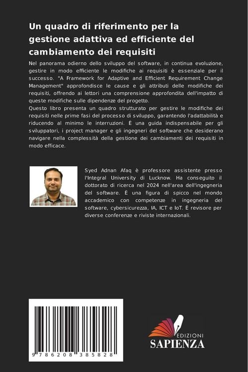 Produktbild: Un quadro di riferimento per la gestione adattiva ed efficiente del cambiamento dei requisiti