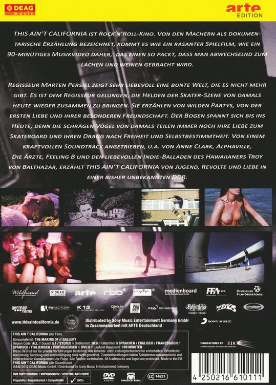 Produktbild: This Ain't California (+ CD-Soundtrack)
