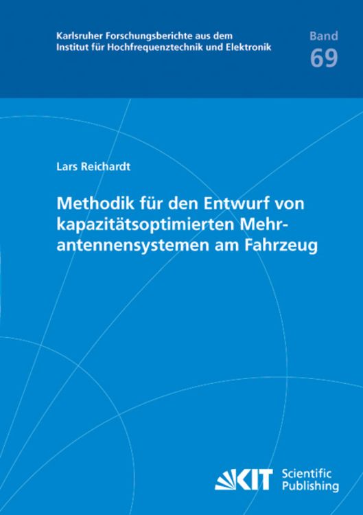 Produktbild: Methodik f&uuml;r den Entwurf von kapazit&auml;tsoptimierten Mehrantennensystemen am Fahrzeug