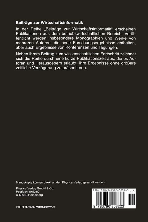 Produktbild: Konzeption und Stand des Einsatzes von Data Dictionaries
