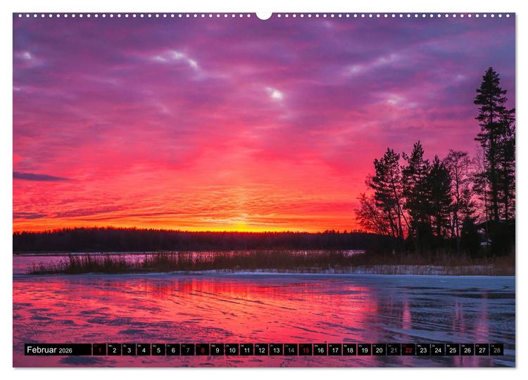 Produktbild: S&uuml;dliches Finnland (Wandkalender 2026 DIN A2 quer), CALVENDO Monatskalender