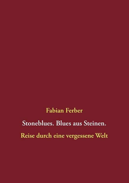 Produktbild: Stoneblues. Blues aus Steinen