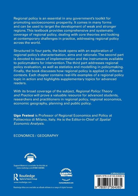 Produktbild: Regional Policy