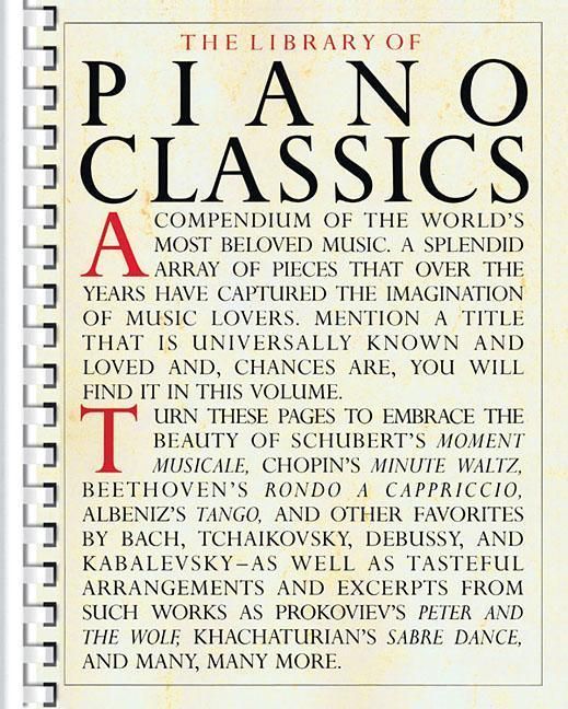 Produktbild: Library of Piano Classics
