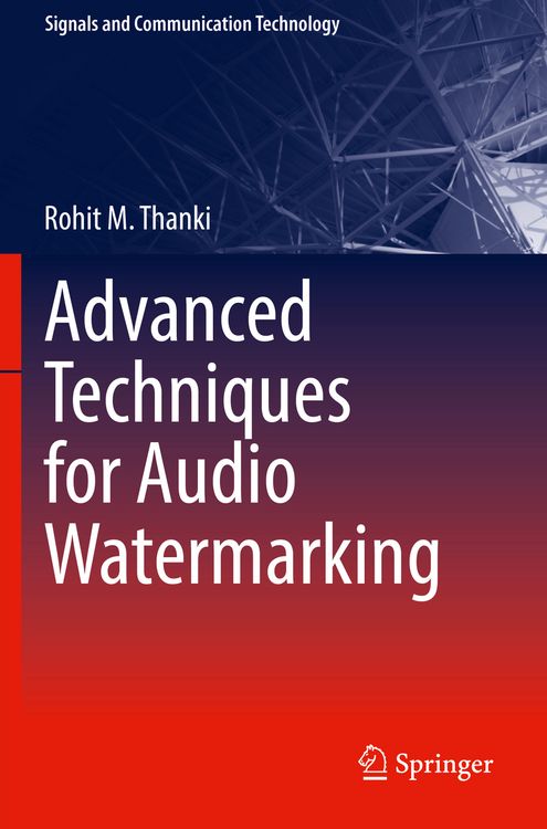 Produktbild: Advanced Techniques for Audio Watermarking