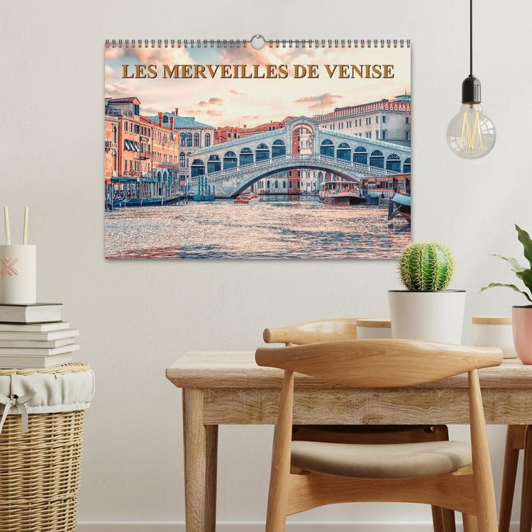 Produktbild: Les merveilles de Venise (Calendrier mural 2026 DIN A3 vertical), CALVENDO calendrier mensuel