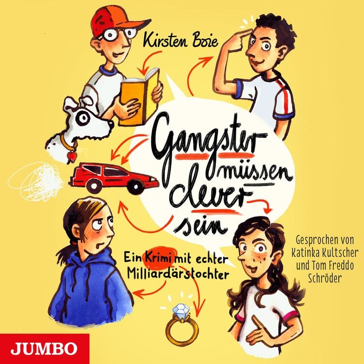 Produktbild: Gangster m&uuml;ssen clever sein. Ein Krimi mit echter Milliard&auml;rstochter