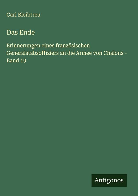 Produktbild: Das Ende
