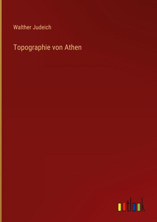 Produktbild: Topographie von Athen