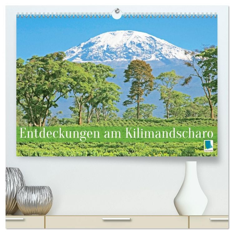 Produktbild: Entdeckungen am Kilimandscharo (hochwertiger Premium Wandkalender 2027 DIN A2 quer), Kunstdruck in Hochglanz