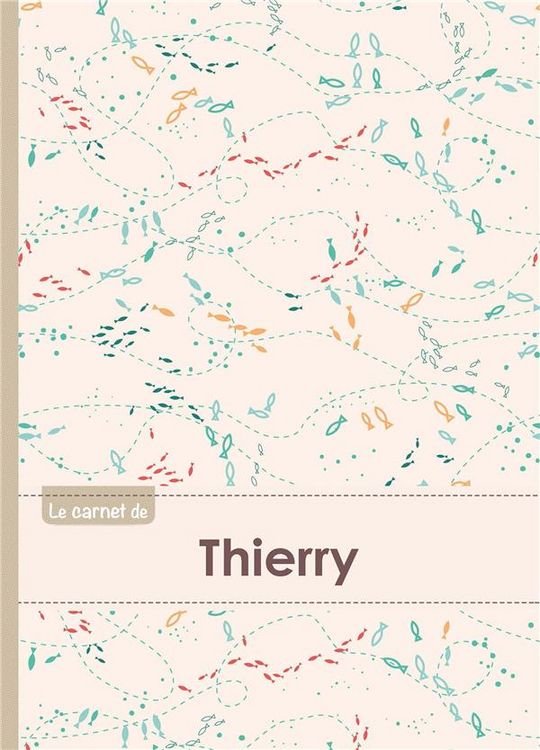 Produktbild: Carnet thierry lignes,96p,a5