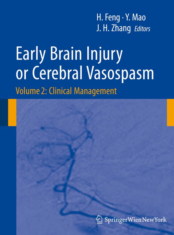 Produktbild: Early Brain Injury or Cerebral Vasospasm