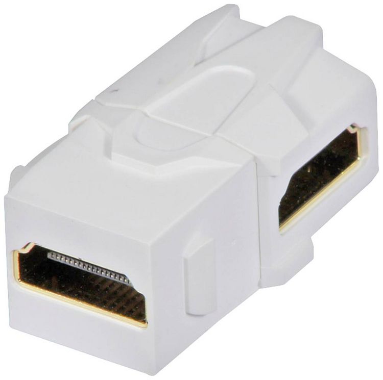 Produktbild: LINDY 60490 HDMI Adapter [1x HDMI-Buchse - 1x HDMI-Buchse] Wei&szlig;