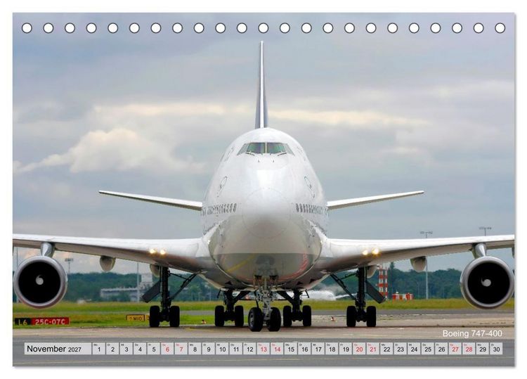 Produktbild: Airliners - Face to Face (Tischkalender 2027 DIN A5 quer), CALVENDO Monatskalender