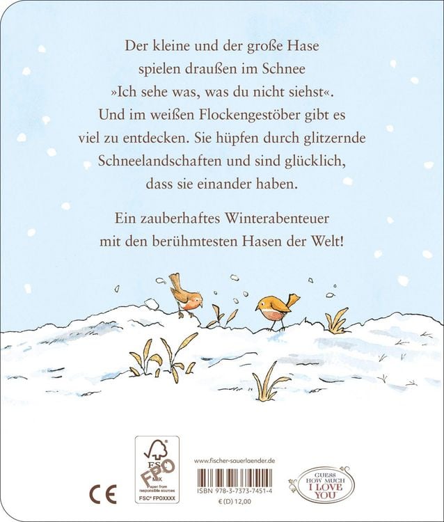 Produktbild: Wei&szlig;t du eigentlich, wie lieb ich dich hab? ... wenn die Schneeflocken fallen