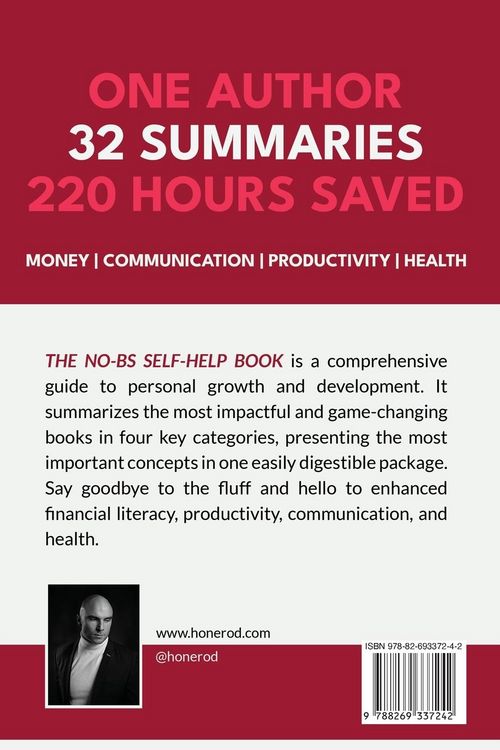 Produktbild: The NO-BS Self-Help Book