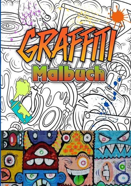Produktbild: Graffiti Malbuch