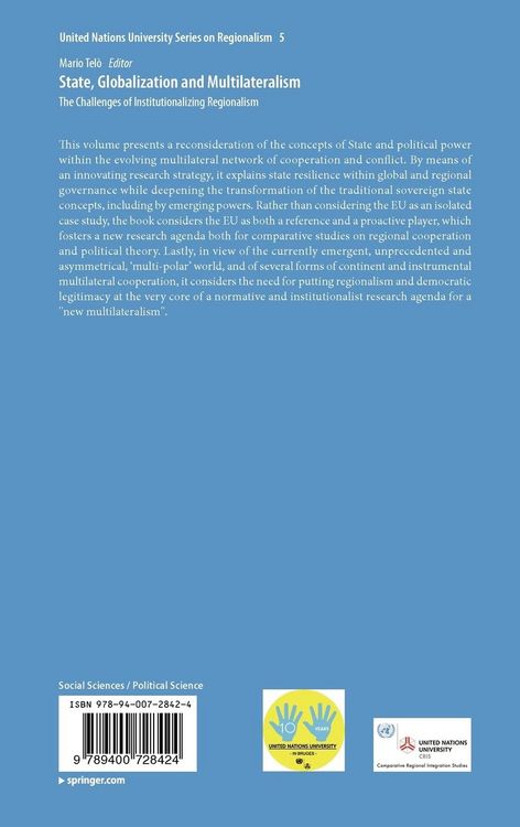 Produktbild: State, Globalization and Multilateralism
