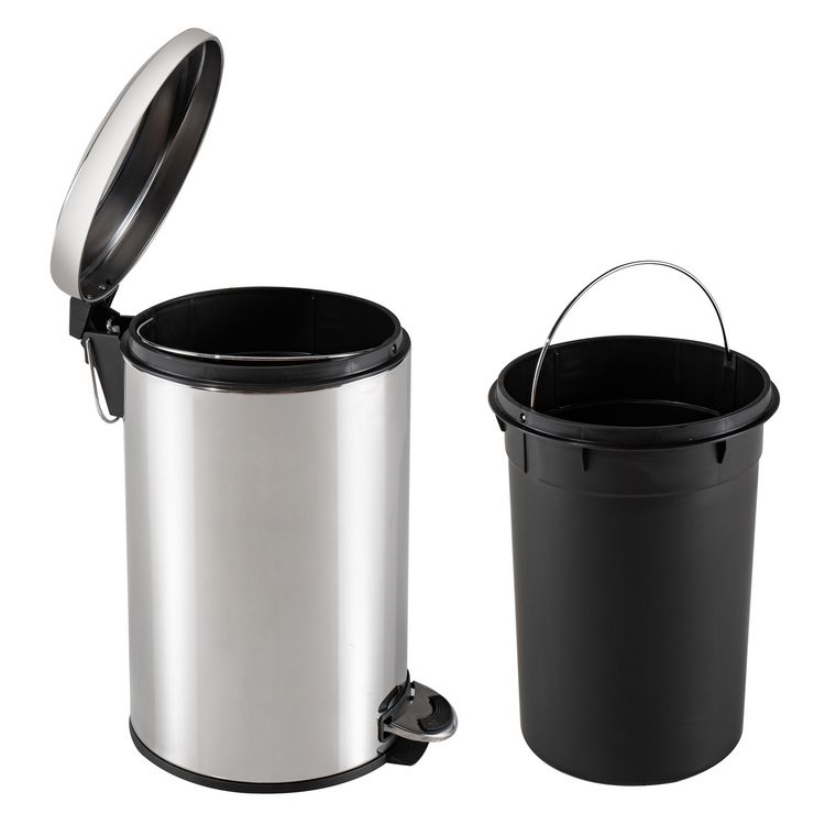 Produktbild: HTI-Living Treteimer Jannik 12L Silber Treteimer Jannik 12L Silber