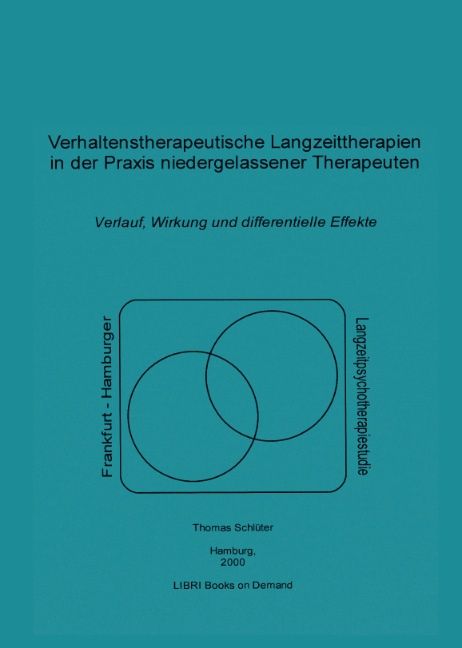 Produktbild: Verhaltenstherapeutische Langzeittherapien in der Praxis niedergelassener Therapeuten