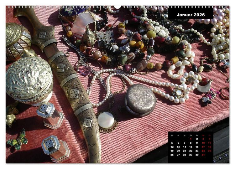 Produktbild: Tr&ouml;del, Flohmarkt & Antikes (hochwertiger Premium Wandkalender 2026 DIN A2 quer), Kunstdruck in Hochglanz