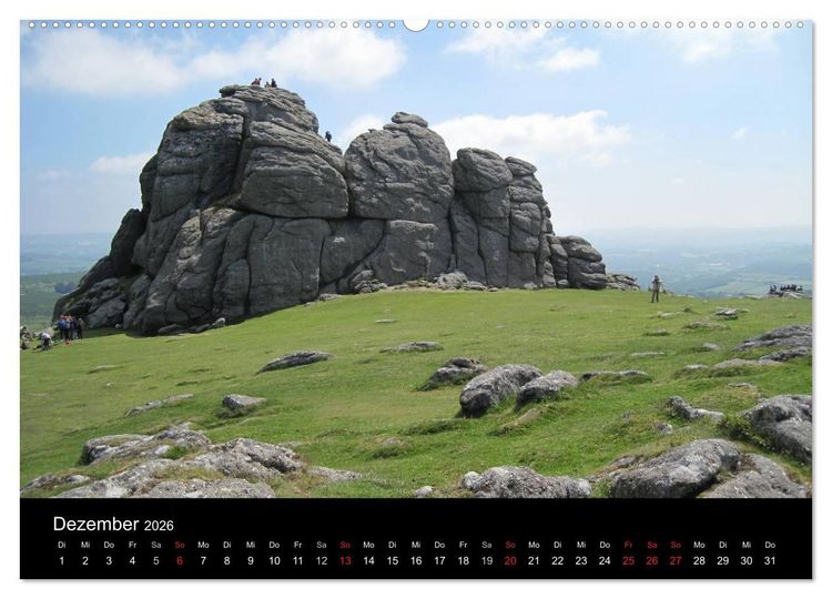 Produktbild: S&uuml;dwestengland (hochwertiger Premium Wandkalender 2026 DIN A2 quer), Kunstdruck in Hochglanz