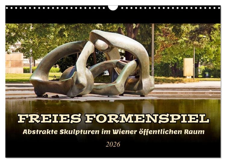 Produktbild: Freies Formenspiel (Wandkalender 2026 DIN A3 quer), CALVENDO Monatskalender