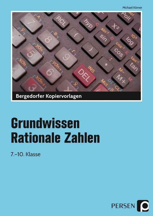 Produktbild: Grundwissen Rationale Zahlen