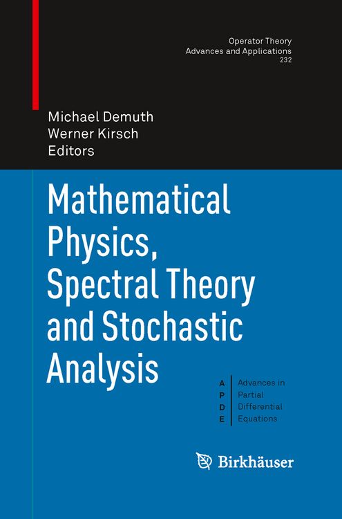 Produktbild: Mathematical Physics, Spectral Theory and Stochastic Analysis
