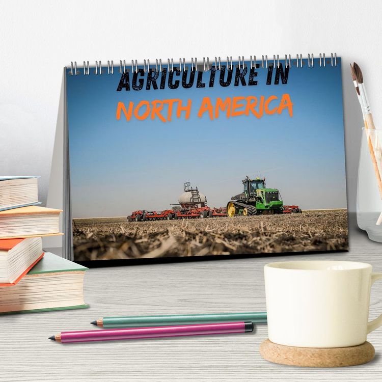 Produktbild: Agriculture in North America (Desk Calendar 2026 DIN A5 landscape), CALVENDO 12 Month DeskCalendar