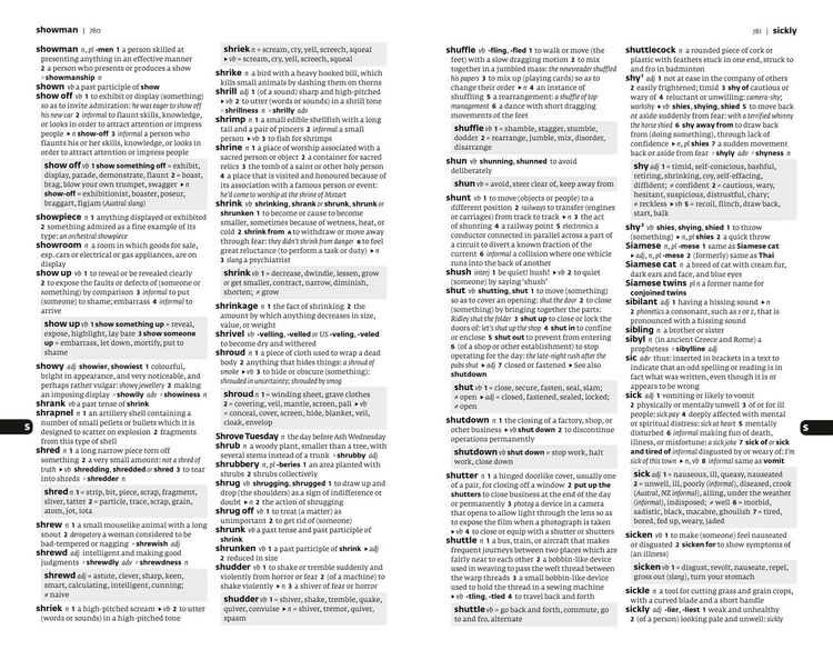 Produktbild: Paperback English Dictionary and Thesaurus Essential