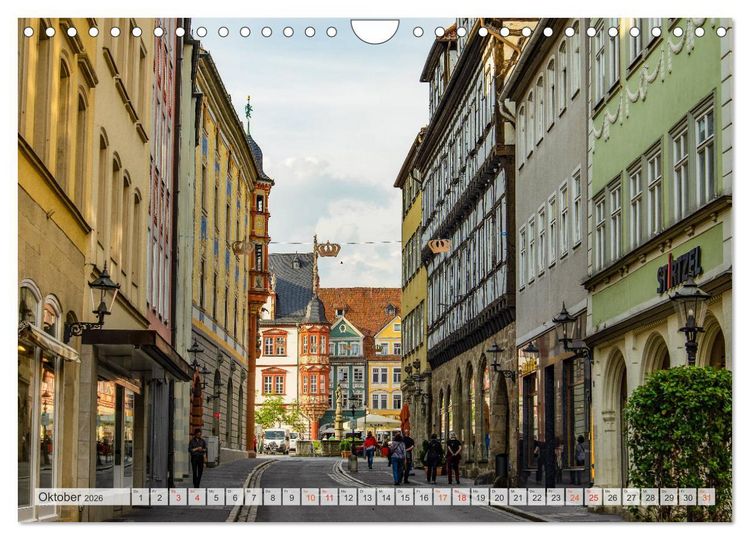 Produktbild: Coburg Impressionen (Wandkalender 2026 DIN A4 quer), CALVENDO Monatskalender
