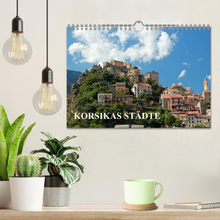 Produktbild: Korsikas St&auml;dte (Wandkalender 2027 DIN A4 quer), CALVENDO Monatskalender