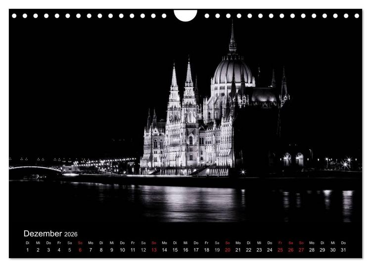 Produktbild: Budapest einfach liebenswert (Wandkalender 2026 DIN A4 quer), CALVENDO Monatskalender