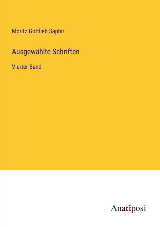 Produktbild: Ausgew&auml;hlte Schriften