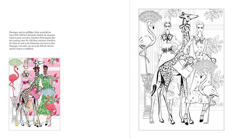 Produktbild: Die Welt der Mode &ndash; Das Colouring Book