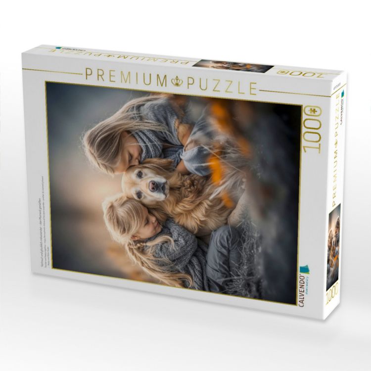 Produktbild: CALVENDO Puzzle Vertraut und gl&uuml;cklich miteinander - den Moment genie&szlig;en | 1000 Teile Lege-Gr&ouml;&szlig;e 64x48cm Foto-Puzzle f&uuml;r gl&uuml;ckliche Stunden