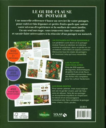 Produktbild: Le guide Clause du potager : l&eacute;gumes, petits fruits, aromates