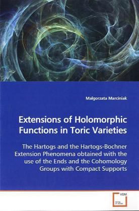 Produktbild: Marciniak, M: Extensions of Holomorphic Functions in Toric V