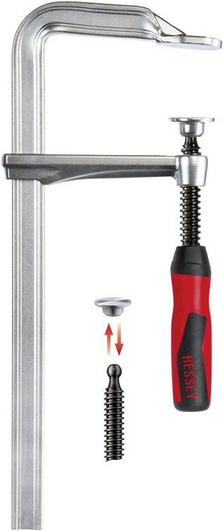 Produktbild: Bessey GZ16-2K Spann-Weite (max.):160 mm Ausladungs-Ma&szlig;e:80 mm