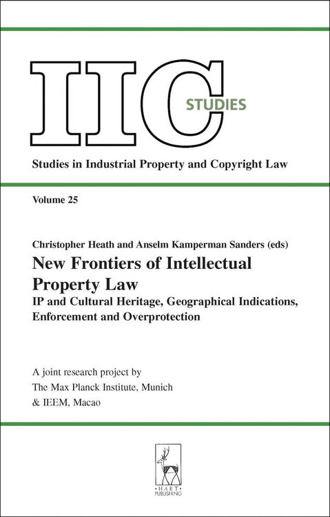 Produktbild: New Frontiers of Intellectual Property Law